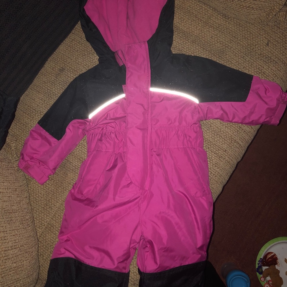 Toddler girl snow suit